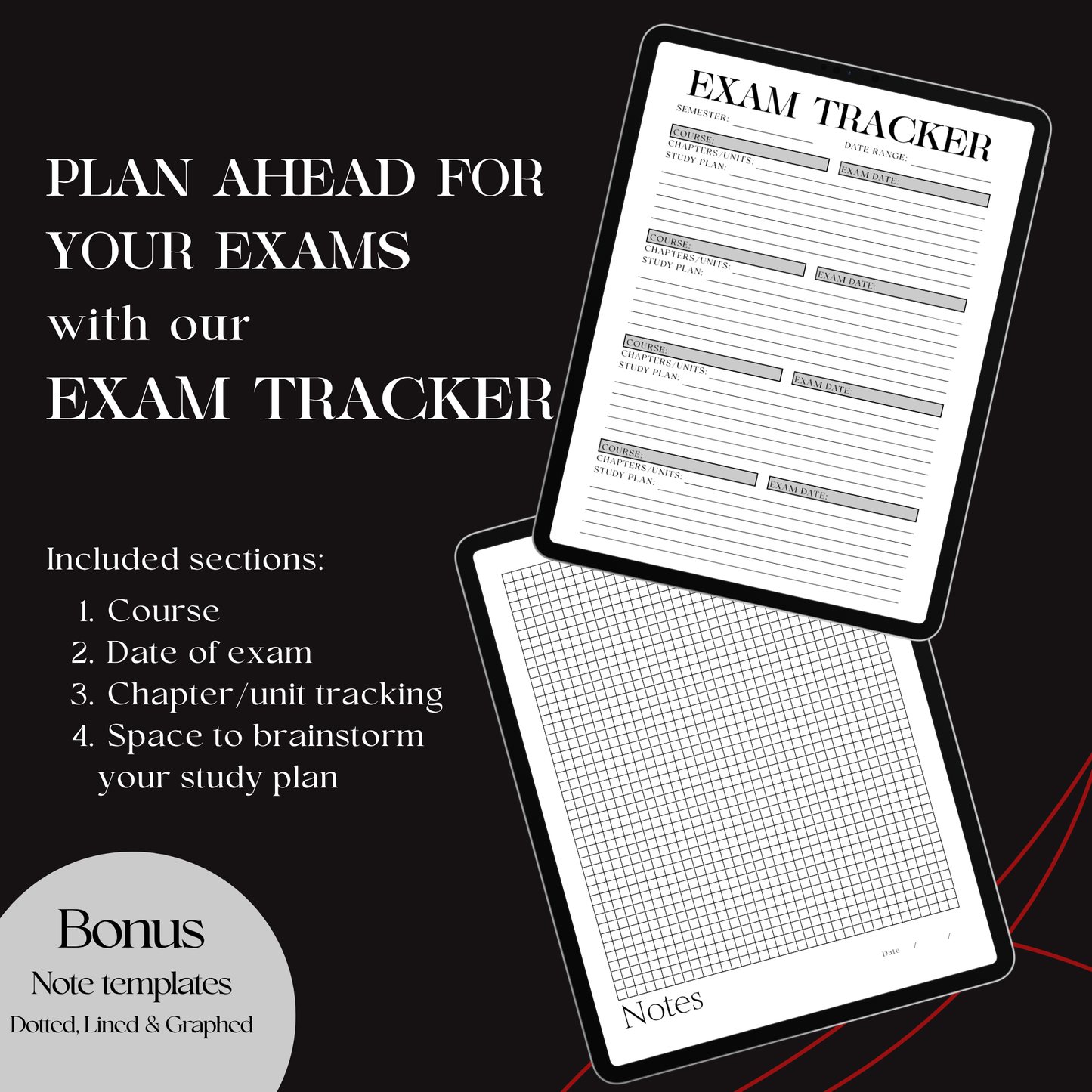 Exam Tracker | class-by-class