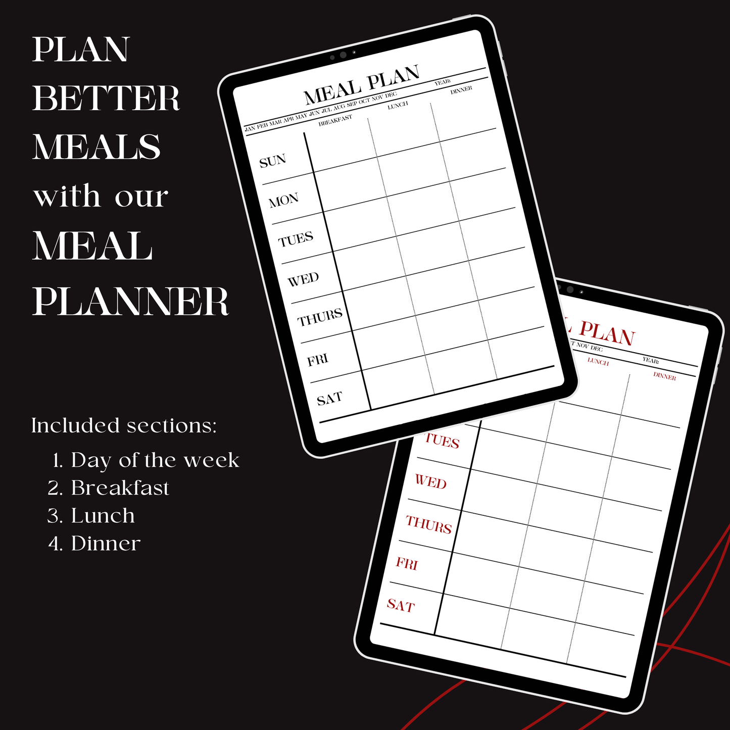 Weekly Meal Planner