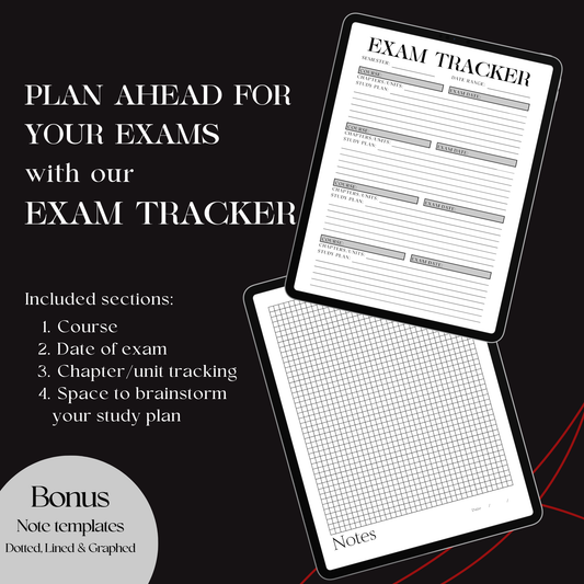 Exam Tracker | class-by-class