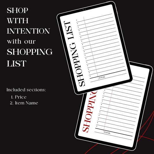 Shopping List