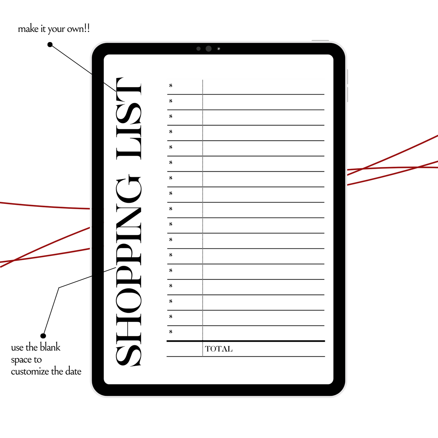 Shopping List