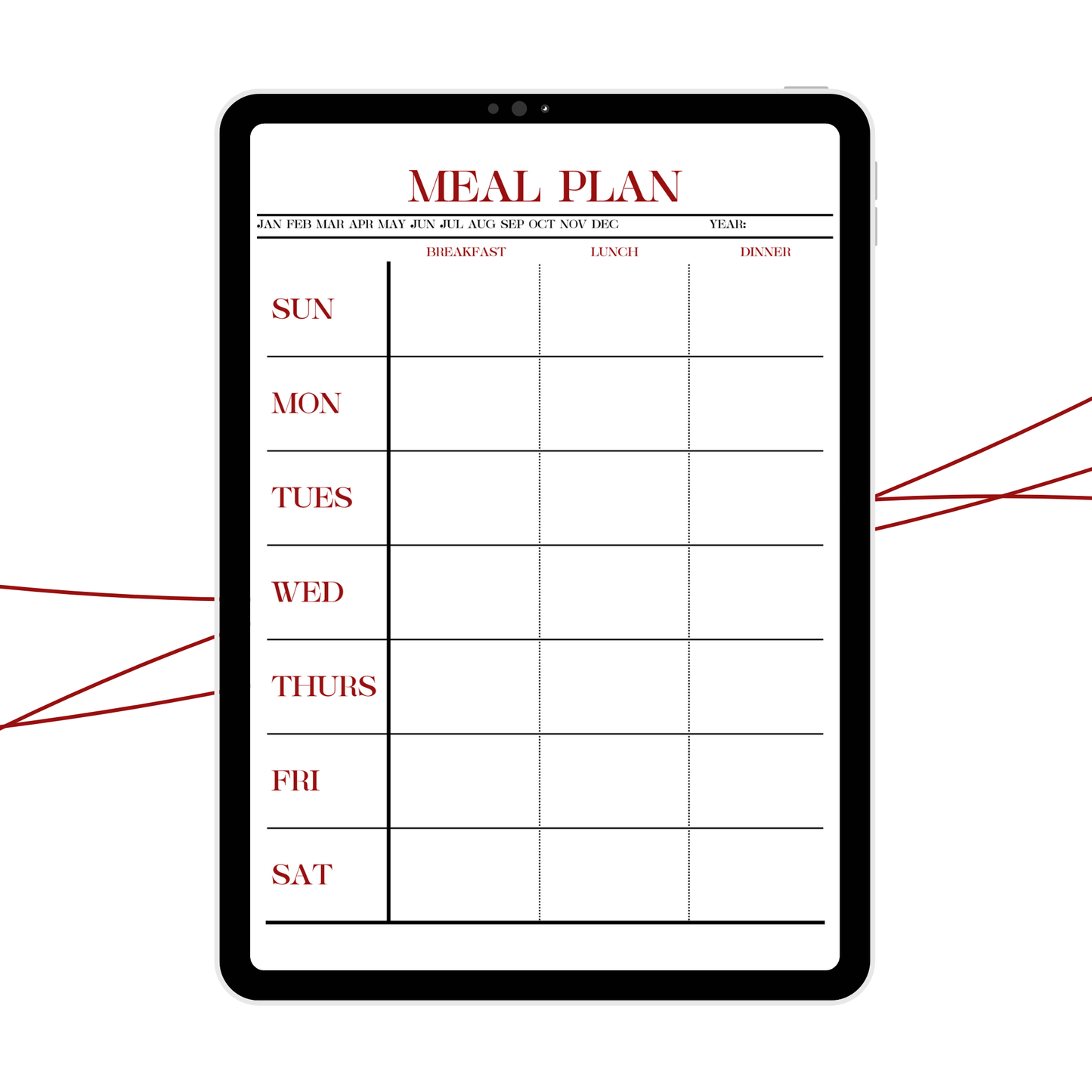 Weekly Meal Planner